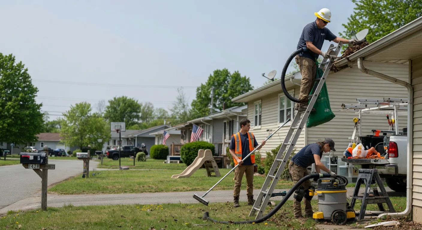 Gutter Installation in Hanston, KS near me